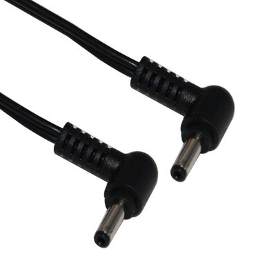 1M/1.2M 22AWG Cable de extensión DC de cobre de 90 grados Jack de ángulo recto 5.5*2.5mm