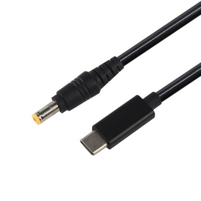 20V 15V 9V 5V PD Cable de carga USB Tipo C 3.1 Hombre a DC Hombre 5521 5525mm Conector