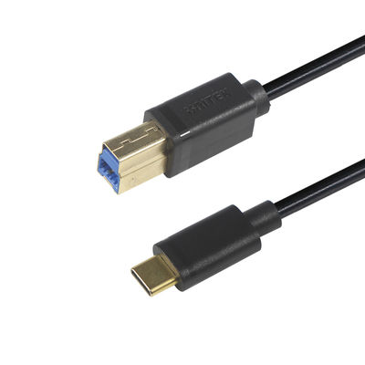 1m 1.5m 2.0 3.0 Tipo C macho a USB B macho cable de datos USB para escáneres e impresoras