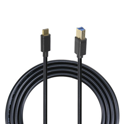 1m 1.5m 2.0 3.0 Tipo C macho a USB B macho cable de datos USB para escáneres e impresoras