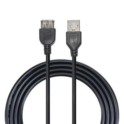 5m USB 2.0 Cable de datos USB de alta velocidad Conector masculino a conector femenino Cobre enlatado