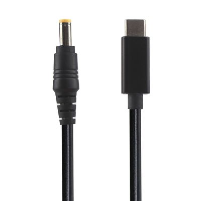Convertidor de cable USB-C a CC para cargador de computadoras portátiles de 12 V y 9 V
