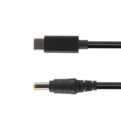 Convertidor de cable USB-C a CC para cargador de computadoras portátiles de 12 V y 9 V