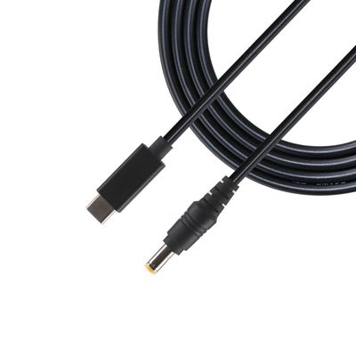 Convertidor de cable USB-C a CC para cargador de computadoras portátiles de 12 V y 9 V