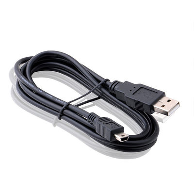 Mini USB Cable de transferencia de datos 1m 3ft USB 2.0 480Mbps para la cámara MP3 de carga