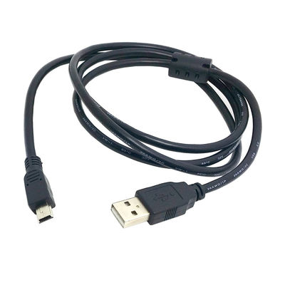Mini USB Cable de transferencia de datos 1m 3ft USB 2.0 480Mbps para la cámara MP3 de carga
