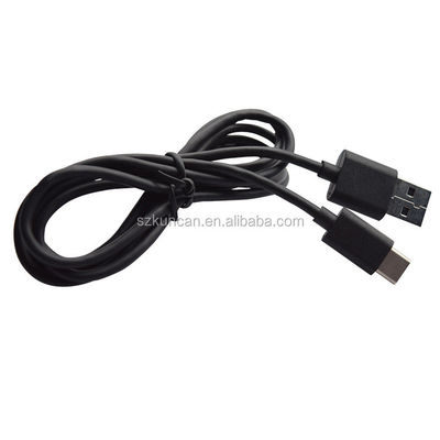 Cable de datos Micro-USB negro para cámara y MP3 1m 1.5m Protección de trenzas