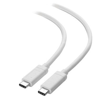 1m/2m/10ft USB 3.0 Cable de datos tipo C a C Cable USB para transferencia de datos de alta velocidad