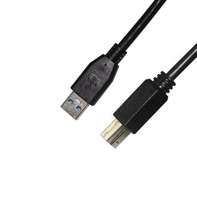24AWG cable de impresora USB USB 2.0 tipo A macho a B macho cable de extensión para impresora