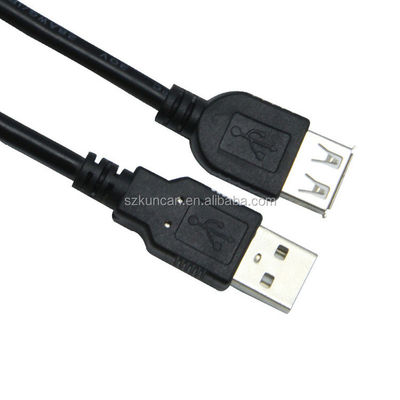 2725 28AWG/1PR 20AWG/2C Cable de datos USB de hombre a mujer 2A personalizable