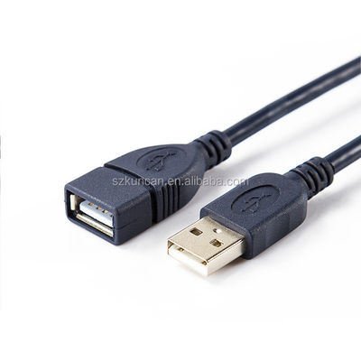 2725 28AWG/1PR 20AWG/2C Cable de datos USB de hombre a mujer 2A personalizable
