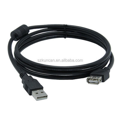 2725 28AWG/1PR 20AWG/2C Cable de datos USB de hombre a mujer 2A personalizable