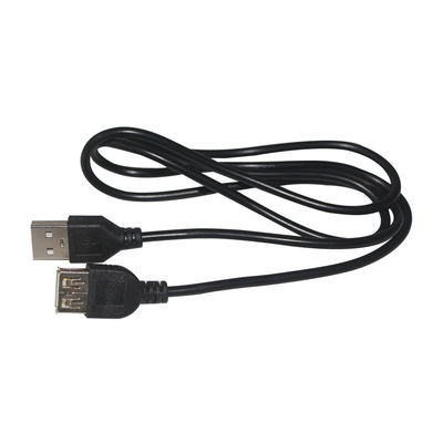 2725 28AWG/1PR 20AWG/2C Cable de datos USB de hombre a mujer 2A personalizable