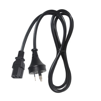 220V Femenino 3X1.0MM Cable 240V Saa Plug Cordón de alimentación de la computadora Australia a C13