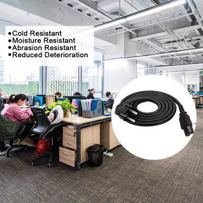 Cable de alimentación de enchufe de bloqueo Pdu con conector Schuko CEE 77 a IEC15