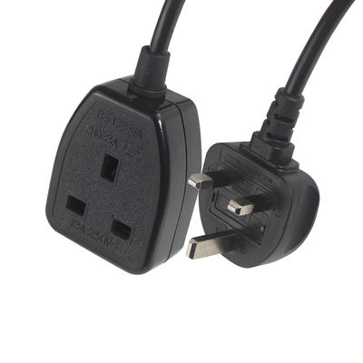 0.75M Hombre a la caldera de plomo de la mujer de tres fases del cable de alimentación para el suministro de energía del Reino Unido