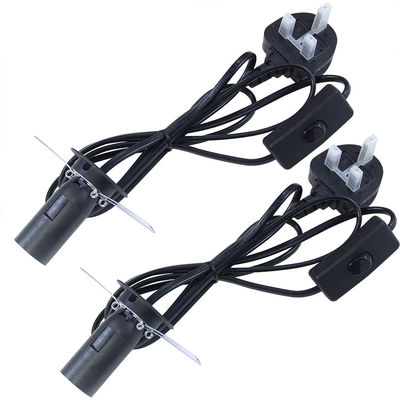 E14 Portador Cordón de alimentación de la lámpara de sal del Himalaya con longitud de cable de 1,2 M y 303 interruptores de encendido/apagado