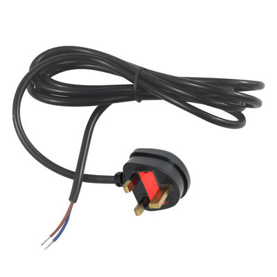 H05vv-f 3*0,5mm2/0,75mm2 IEC Tipo de extremo femenino del cable de tres puntas para conector PDU de escritorio