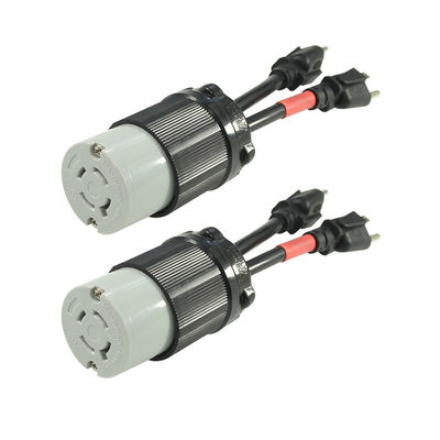 Aplicación para el hogar 1ft 14/3 NEMA L14-20C Conector de cable de extensión con certificado de EE.UU.