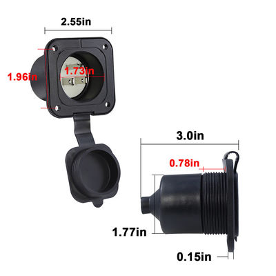 Cable de alimentación convertidor impermeable NEMA 5-15R 1M 15A 125V