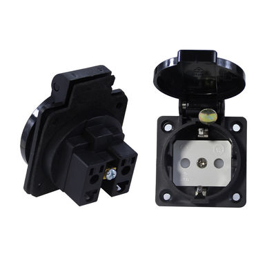 Adaptador de corriente acústica de pared euro universal para cables exteriores Convertidor de energía