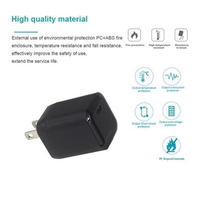 Cargador GaN PD para portátil universal de puerto único 30W 20W 20V súper rápido