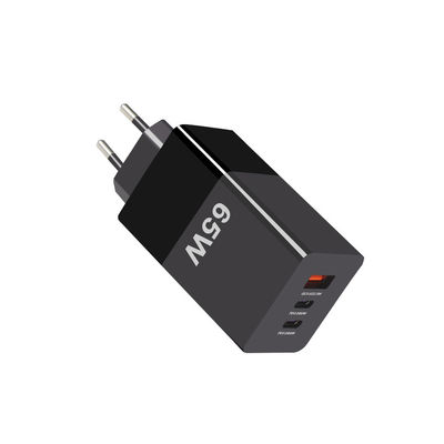USB-C PD3.0 inserción ciega 65w Gan cargador Adaptador de cargador de pared