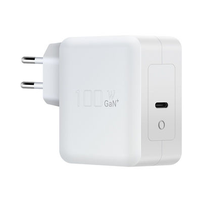 Cargador de 100W Tipo C único Cargador inalámbrico GaN Tech 100W USB-C QC3.0