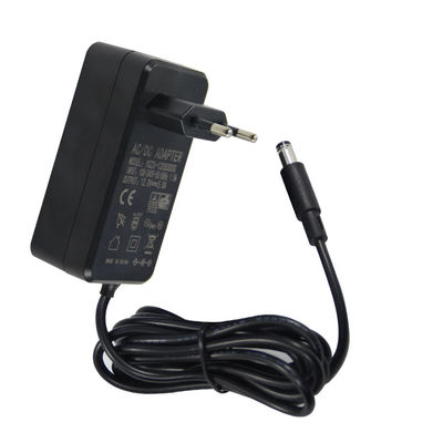 EU enchufe de pared 1M 22AWG Adaptador de alimentación 12V 5A 5521Mm Para cámara de CCTV LED