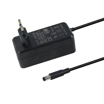 EU enchufe de pared 1M 22AWG Adaptador de alimentación 12V 5A 5521Mm Para cámara de CCTV LED