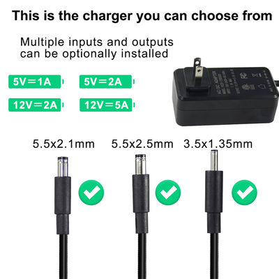 Adaptador de fuente de alimentación universal de 12V 1A 5A 3A enchufe de pared de tipo CA a CC