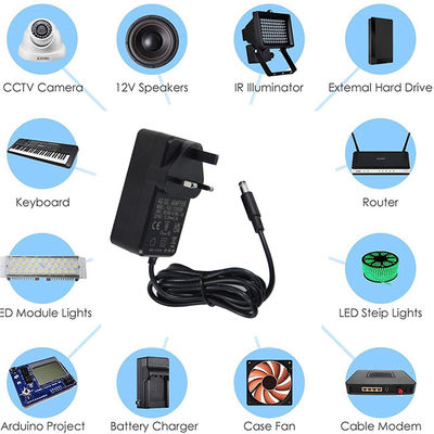 Adaptador de fuente de alimentación universal de 12V 1A 5A 3A enchufe de pared de tipo CA a CC