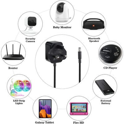 5V 2A luz LED de banda Adaptador de alimentación Función de protección Protección de cortocircuito