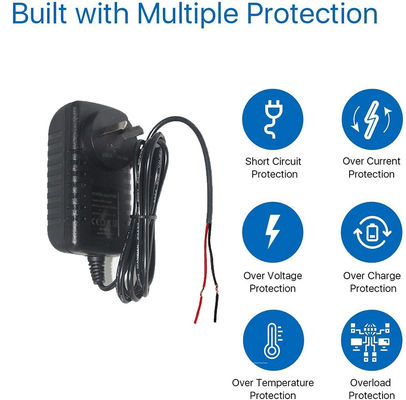 AU Adaptador de fuente de alimentación 5V 3A de salida para monitor LED y carga rápida