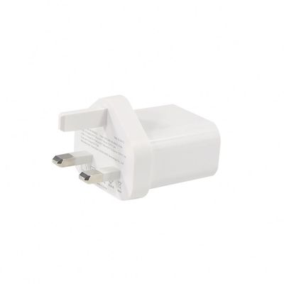 1A+1C Cargador de viajes USB Carga rápida Tipo C Carga rápida de pared de 30 W Reino Unido Qc