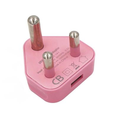 Adaptador de alimentación de viaje para Sudáfrica e India