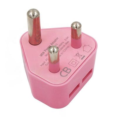 Adaptador de alimentación de viaje para Sudáfrica e India