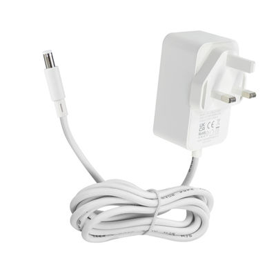 Adaptador de fuente de alimentación DC 12V2A 2000mA 24W Convertidor AC/DC con enchufe de 5,5 x 2,5 mm y 2,1 mm