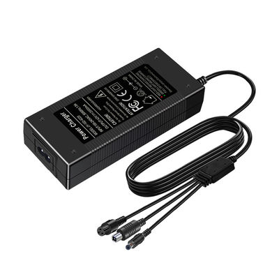 3 en 1 Entrada de cargador universal 100-240V Entrada IEC C8 42V 2A Adaptador de fuente de alimentación para computadoras portátiles