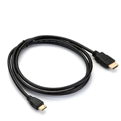 Alta velocidad 5FT 1.5M V1.4 de macho a macho HDMI a micro cable HDMI para HDTV PS3 XBOX 3D LCD