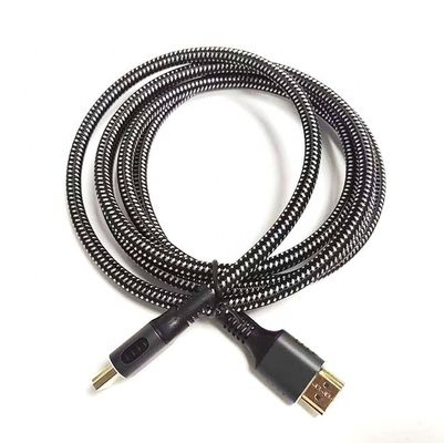 Alta velocidad 4K 8K UHD trenzado Nylon 2.1 HDMI Cable para la experiencia de visualización definitiva