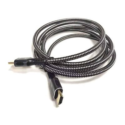 Alta velocidad 4K 8K UHD trenzado Nylon 2.1 HDMI Cable para la experiencia de visualización definitiva