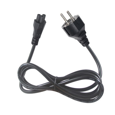 1.5M VDE CEE Euro Plug Cable IEC Computadora Eu Male Shucko 10A Cordón de alimentación Ac para adaptador Schuko C5