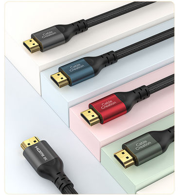 48 Gbps 8K60Hz 4K120Hz 8K HDMI 2.1 Cable HDMI2.1 M a M Cable con chaqueta de PVC