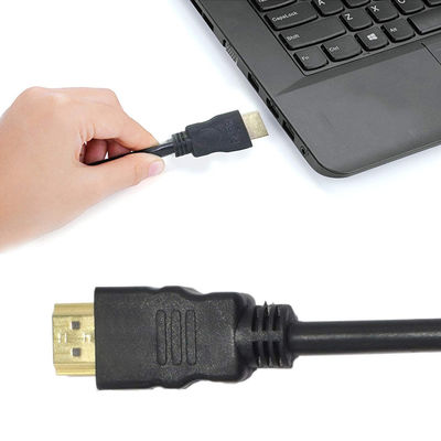 OEM/ODM 3m 4K 3D HDMI cable dorado de macho a macho cable de vídeo PVC moldeado