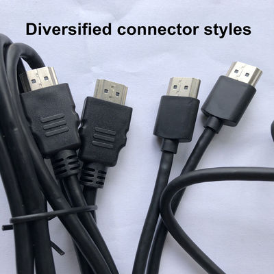OEM/ODM 3m 4K 3D HDMI cable dorado de macho a macho cable de vídeo PVC moldeado