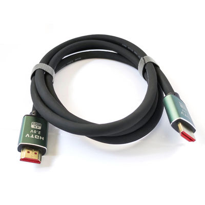 Chaqueta de PVC moldeada 4K Cable HDMI 0.5m Hasta 30M Para video de alta definición de computadora