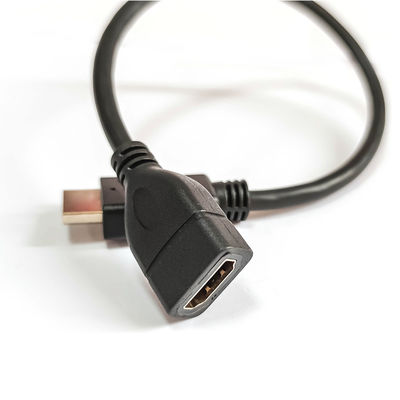 Chaqueta de PVC moldeada 4K Cable HDMI 0.5m Hasta 30M Para video de alta definición de computadora