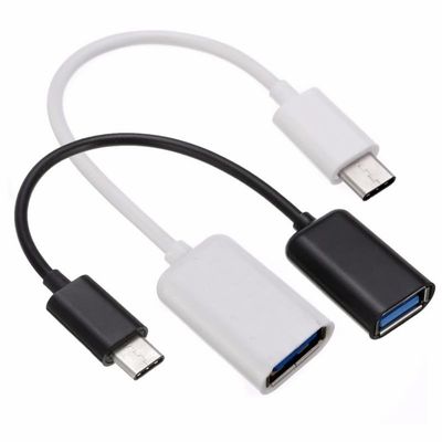 Adaptador de cable OTG femenino de 20 cm Tipo C a USB Tipo A personalizado
