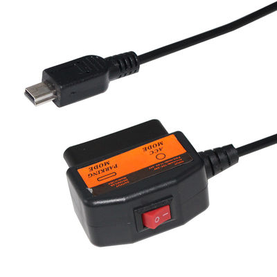 Vehículos y coches de gas con conexión DVR registrador de conducción Cable de carga con conexión